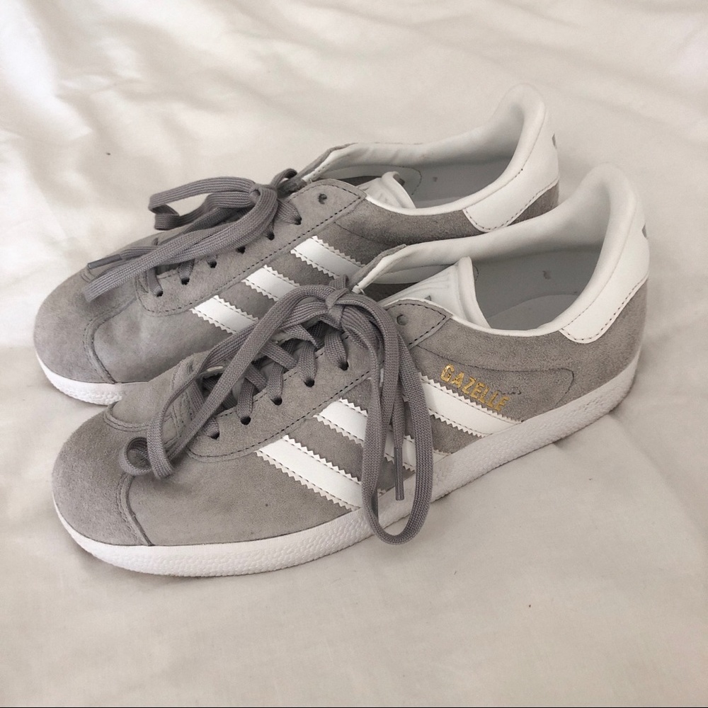 Gray Adidas Gazelle Sneakers